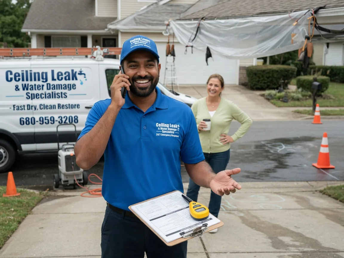 Ceiling Leak Cleanup Clarksville, TN FAQs